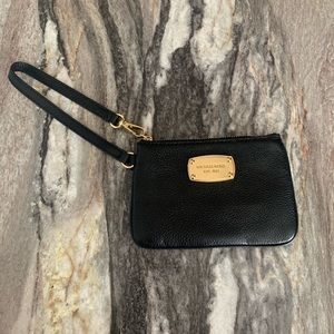 Black Michael Kors wristlet